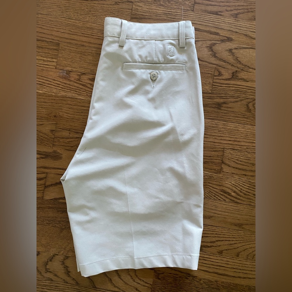 Cream FJ FootJoy Shorts